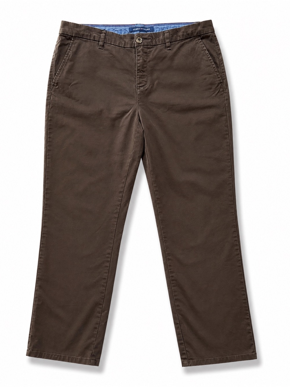 Tommy Hilfiger Women’s Chocolate Brown Straight Leg Chino Pants